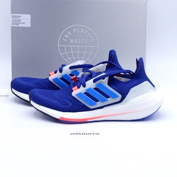 NEW adidas Ultraboost 22 Running Shoes GX3061 Legacy Indigo - Picture 1 of 9